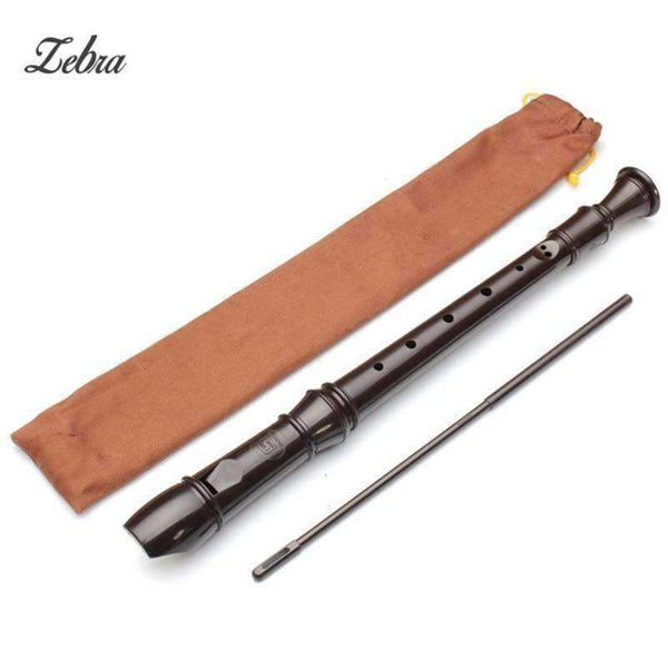 Planet Gates 8 Holes Brown German Soprano Recorder Harmonica Flute For Musical Instrument Lover Beginner Kids Gift Present