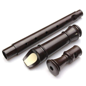 Planet Gates 8 Holes Brown German Soprano Recorder Harmonica Flute For Musical Instrument Lover Beginner Kids Gift Present