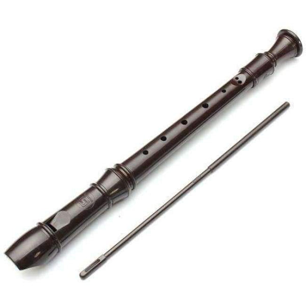 Planet Gates 8 Holes Brown German Soprano Recorder Harmonica Flute For Musical Instrument Lover Beginner Kids Gift Present