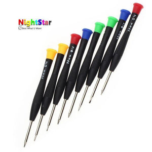 Planet Gates 8 in 1 Screwdriver Precision Mini Pocket Screwdriver Repair Tools Set For iphone xiaomi Cell Phone PC