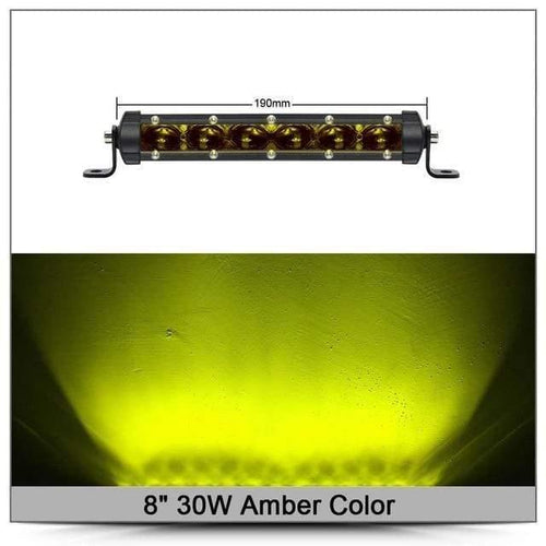 Planet Gates 8 Inch 30W Amber / China 6D Lens 150W 120W 90W 20 Inch Led Bar Offroad Light For Auto 12V 24V ATV 4x4 Off road Car Work Lights Driving Lamps