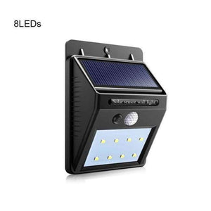 Planet Gates 8 LEDs / China Solar Lamp wall Portable Led Light Energy Led Sensor automatically Camp Tent Night Fishing road Light waterproof outdoor Bulb