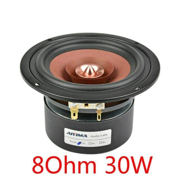Planet Gates 8 Ohm 30W Speaker 2 / 4" AIYIMA 1Pcs 4 Inch Audio Sound Speaker Driver Hifi 4 8 Ohm 30W Full Range Speaker Bookshelf Loudspeaker For Amplifier DIY