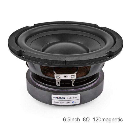 Planet Gates 8 Ohm AIYIMA 6.5 Inch Subwoofer Speaker Driver Car Audio High Power 4 8 Ohm 100W HIFI Fever Woofer Loudspeaker Bass Home Theater