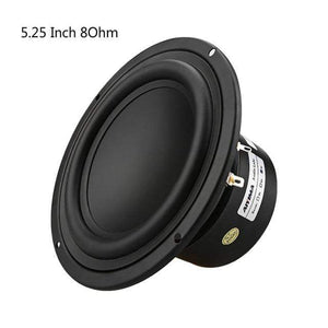 Planet Gates 8 OHM Speaker / 5.25" AIYIMA 1Pcs 5.25Inch Subwoofer Speaker Driver 4 8 Ohm 40W Woofer Strong Deep Bass Home Theater For Bookshelf Speaker Car Audio