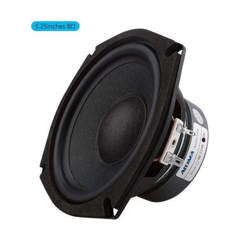 Planet Gates 8 Ohm Speaker AIYIMA 5.25 Inch Subwoofer Speaker Sound Driver 4 8 Ohm 120W Speaker Column Home Theater Hifi Power Woofer Music Loudspeaker 1Pc