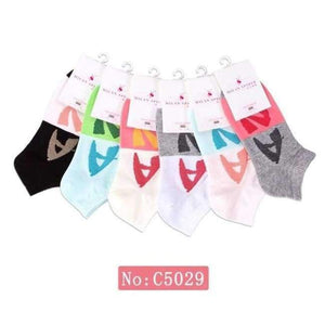 Planet Gates 8 / one size Socks solid color cotton socks Summer short tube female short socks, comfortable breathable women hosiery socks
