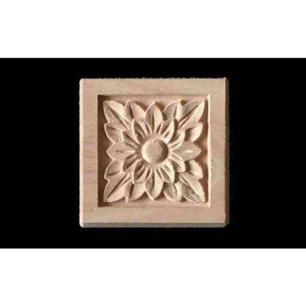 Planet Gates 8 pcs 3 Cabinet Door Wood Carving Appliques Natural Wood Crafts Furniture Accessories Flower Alphabet Decorative Mouldings Decals 8 pcs