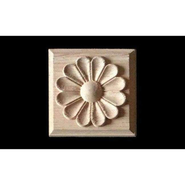 Planet Gates 8 pcs 6 Cabinet Door Wood Carving Appliques Natural Wood Crafts Furniture Accessories Flower Alphabet Decorative Mouldings Decals 8 pcs