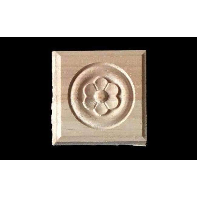 Planet Gates 8 pcs Cabinet Door Wood Carving Appliques Natural Wood Crafts Furniture Accessories Flower Alphabet Decorative Mouldings Decals 8 pcs