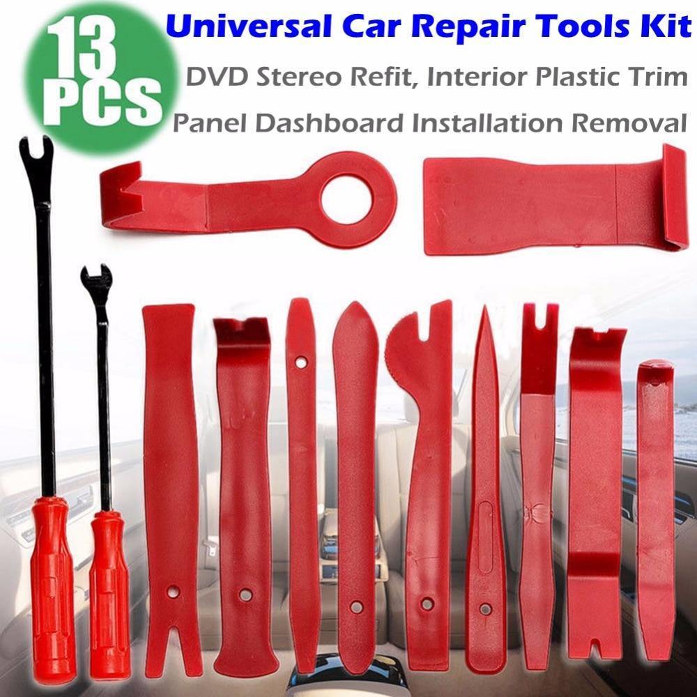 Planet Gates 8 Pcs Kit Car Repair Disassembly Tools Kit Car DVD Stereo Refit Kits Interior Plastic Trim Panel Dashboard Installation Removal Tool