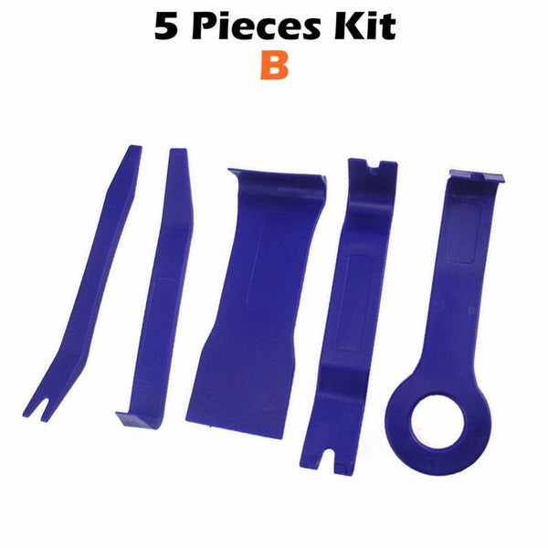 Planet Gates 8 Pcs Kit Car Repair Disassembly Tools Kit Car DVD Stereo Refit Kits Interior Plastic Trim Panel Dashboard Installation Removal Tool