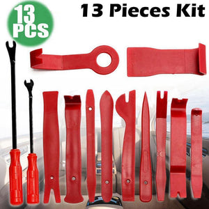 Planet Gates 8 Pcs Kit Car Repair Disassembly Tools Kit Car DVD Stereo Refit Kits Interior Plastic Trim Panel Dashboard Installation Removal Tool