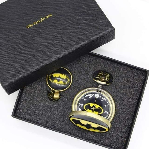 Planet Gates 8 Pocket Watch Men Quartz Fashion Necklace Pendant With Luxury Gift Box Set #120805