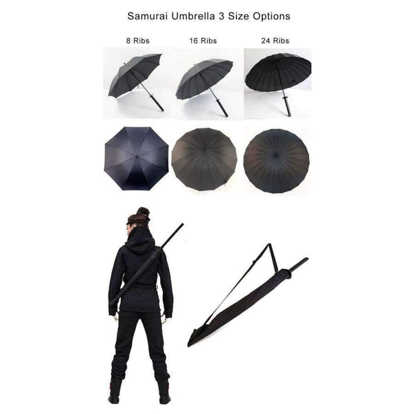 Planet Gates 8 Ribs / Russian Federation Japanese Samurai Ninja Sword Katana Umbrella Sunny & Rainny Long-handle Umbrellas Semi-automatic 8, 16 or 24 Ribs