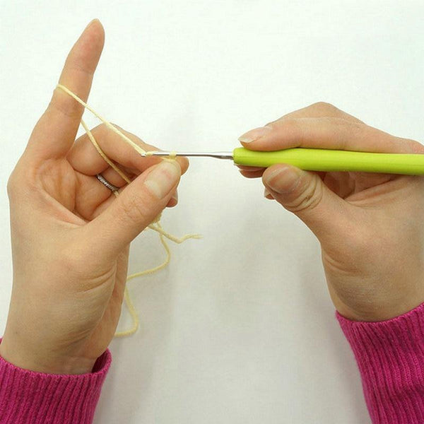 Planet Gates 8 Size  Crochet Hook Needle Aluminum Crochet Hook Set Arts Crafts & Sewing Include 10pcs Stitch Markers For Women Gift