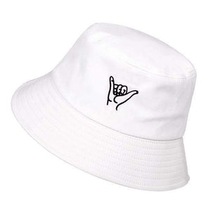 Planet Gates 8 Solid Color iron pin rings personality Bucket Hat cap for unisex women men cotton fishermen caps factory sells directly