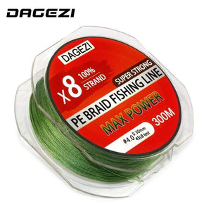 Planet Gates 8 strand 300m/330YDS With Gift  Super Strong  10-80LB brand fishing lines 100% PE Braided Fishing Line smooth line