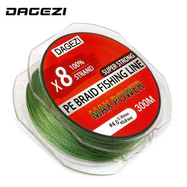 Planet Gates 8 strand 300m/330YDS With Gift  Super Strong  10-80LB brand fishing lines 100% PE Braided Fishing Line smooth line