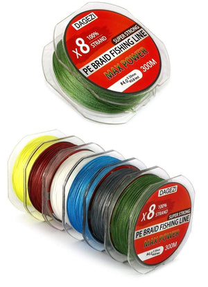 Planet Gates 8 strand 300m/330YDS With Gift  Super Strong  10-80LB brand fishing lines 100% PE Braided Fishing Line smooth line