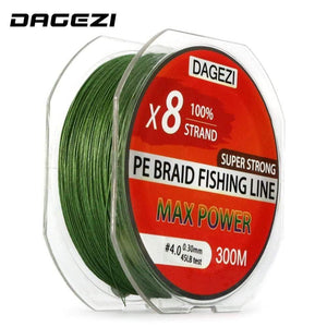 Planet Gates 8 strand 300m/330YDS With Gift  Super Strong  10-80LB brand fishing lines 100% PE Braided Fishing Line smooth line