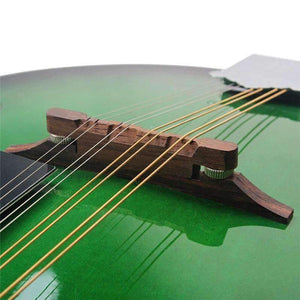 Planet Gates 8 String F Model Mandolin Guitar Musical Instruments with Steel String 20 Fret Ukulele Stringed Instrument For Beginner Lovers
