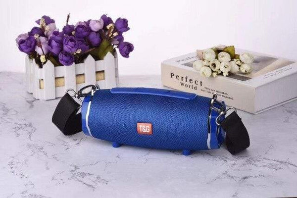 Planet Gates 8-TG145C Portable Bluetooth Speaker Outdoor Waterproof Stereo Column Wireless Speakers With Mic FM Radio MP3 Bass Sound Box Dropshipping