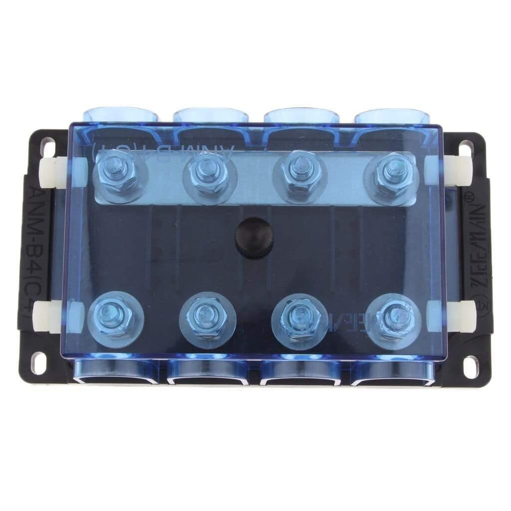 8 Way Circuit Standard Blade Fuse Box Block Holder Plug Auto Replacement Parts for Car Boat 8.5 x 8.5 x 3.5cm