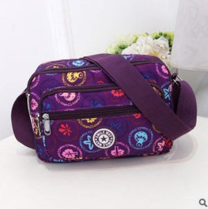 Planet Gates 8 Women Fashion Solid Color Zipper Waterproof Nylon Shoulder Bag Female Crossbody Bag Ladies Bolsa Feminina Waterproof Travel Bag