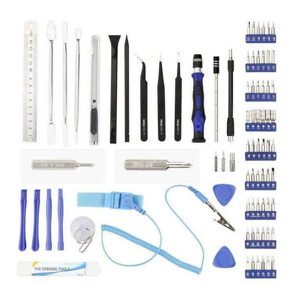 Planet Gates 80 in 1 Precision Screwdriver Set with Magnetic Screwdriver Kit 56 Bits Repair Tools Kit For iPhone 7 Laptop PC Phone Hand Tools