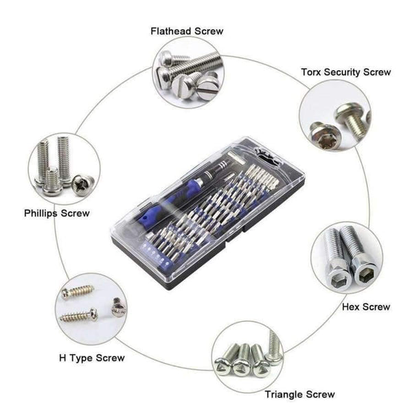 Planet Gates 80 in 1 Precision Screwdriver Set with Magnetic Screwdriver Kit 56 Bits Repair Tools Kit For iPhone 7 Laptop PC Phone Hand Tools