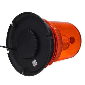 Planet Gates 80 LED Magnetic Mount Rotating Flashing Amber Dome Beacon Recovery Warning Light Roadway Safety