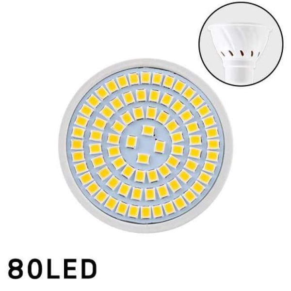 Planet Gates 80 LEDs / MR16 220V / Yes, Warm White Led Bulb Spotlight MR16 GU10 Light E27 E14 Spot Lamp 2835 SMD Lampada GU5.3 220V 110V 12V 3W COB bulb 9W 12W 15W For Home Decor