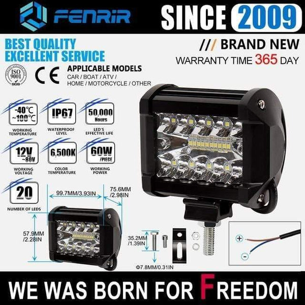 Planet Gates 805-0048 / Russian Federation Bar Led Auto Spotlights Offroad Work Light Led Atv Motorbike Lights Car LEDs DRL for Cars Gazelle Headlights Uaz Loaf Fog Lights