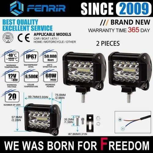 Planet Gates 805-0048X2 / Russian Federation Bar Led Auto Spotlights Offroad Work Light Led Atv Motorbike Lights Car LEDs DRL for Cars Gazelle Headlights Uaz Loaf Fog Lights