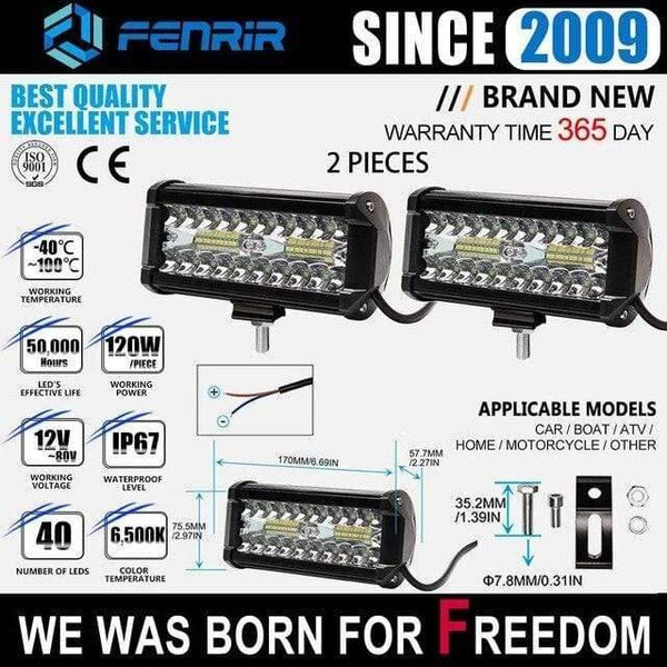 Planet Gates 805-0055X2 / Russian Federation Bar Led Auto Spotlights Offroad Work Light Led Atv Motorbike Lights Car LEDs DRL for Cars Gazelle Headlights Uaz Loaf Fog Lights