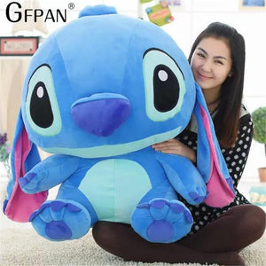 80cm;45/20cm Famous Kids Toy Kawaii Stitch Plush Doll Toys Anime Lilo and Stitch Cute Stich Toys for Children Kids Birthday Gift