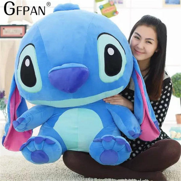 80cm;45/20cm Famous Kids Toy Kawaii Stitch Plush Doll Toys Anime Lilo and Stitch Cute Stich Toys for Children Kids Birthday Gift