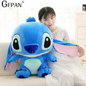 80cm;45/20cm Famous Kids Toy Kawaii Stitch Plush Doll Toys Anime Lilo and Stitch Cute Stich Toys for Children Kids Birthday Gift