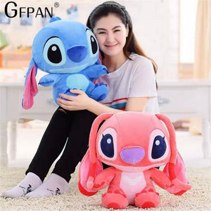 80cm;45/20cm Famous Kids Toy Kawaii Stitch Plush Doll Toys Anime Lilo and Stitch Cute Stich Toys for Children Kids Birthday Gift