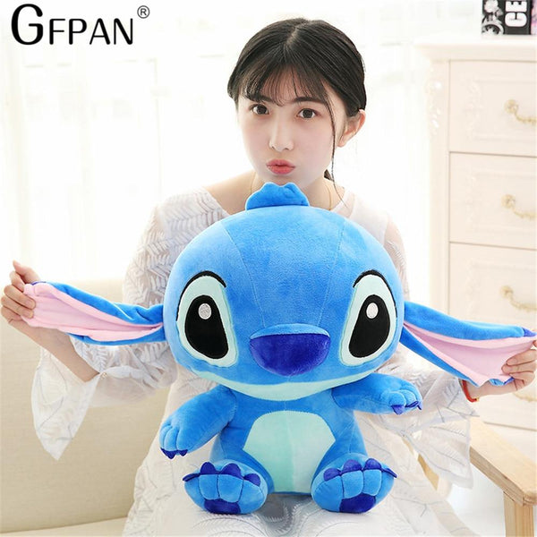80cm;45/20cm Famous Kids Toy Kawaii Stitch Plush Doll Toys Anime Lilo and Stitch Cute Stich Toys for Children Kids Birthday Gift