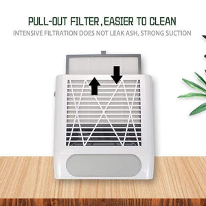 Planet Gates 80W Nail Dust Collector Fan Vacuum Cleaner Manicure Machine Tools With Filter Strong Power Nail Art Tool Nail Vacuum Cleaner