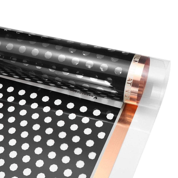 80x200cm 220W Infrared Warm Floor Heating Film Electric High Quality Carbon Fiber Electric Heating Mat Underfloor Heating Film