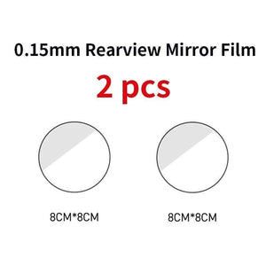 Baseus 2Pcs 0.15mm Car Rearview Mirror Protective Films Anti Fog Window Foils Waterproof Rainproof Protective Car Sticker
