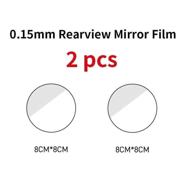 Baseus 2Pcs 0.15mm Car Rearview Mirror Protective Films Anti Fog Window Foils Waterproof Rainproof Protective Car Sticker