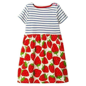 Planet Gates 81 / 18M Girls Summer Dress  Brand Animal Unicorn Princess Dress Children Costume for Kids Clothes Flamingo Baby Dress 1-6T