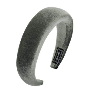 Fashion Western Style Solid Colors Thicken Padded Headband Bezel Turban Women Hairbands Girls Accessories Headwear