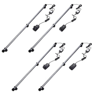82CM LED Aquarium Fish Tank Light Bar Lamp IP68 Submersible RGB Remote 5050 SMD 110-240V EU/US/UK/AU Plug