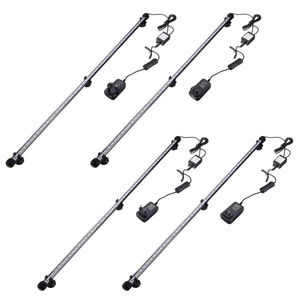 82CM LED Aquarium Fish Tank Light Bar Lamp IP68 Submersible RGB Remote 5050 SMD 110-240V EU/US/UK/AU Plug