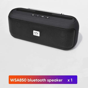 Planet Gates 850 - BT Speaker / Speaker Radio Bluetooth Speaker Stereo Wireless Column 10W With FM Phone Holder Support BT 5.0 TWS Portable Speakers